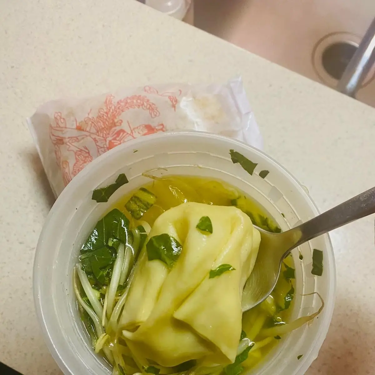 wonton soup 云吞汤